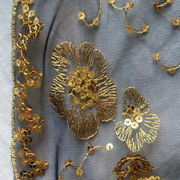 Elegant Sequin Tassel Shawl Scarf Cover up - Picture 5 of 5